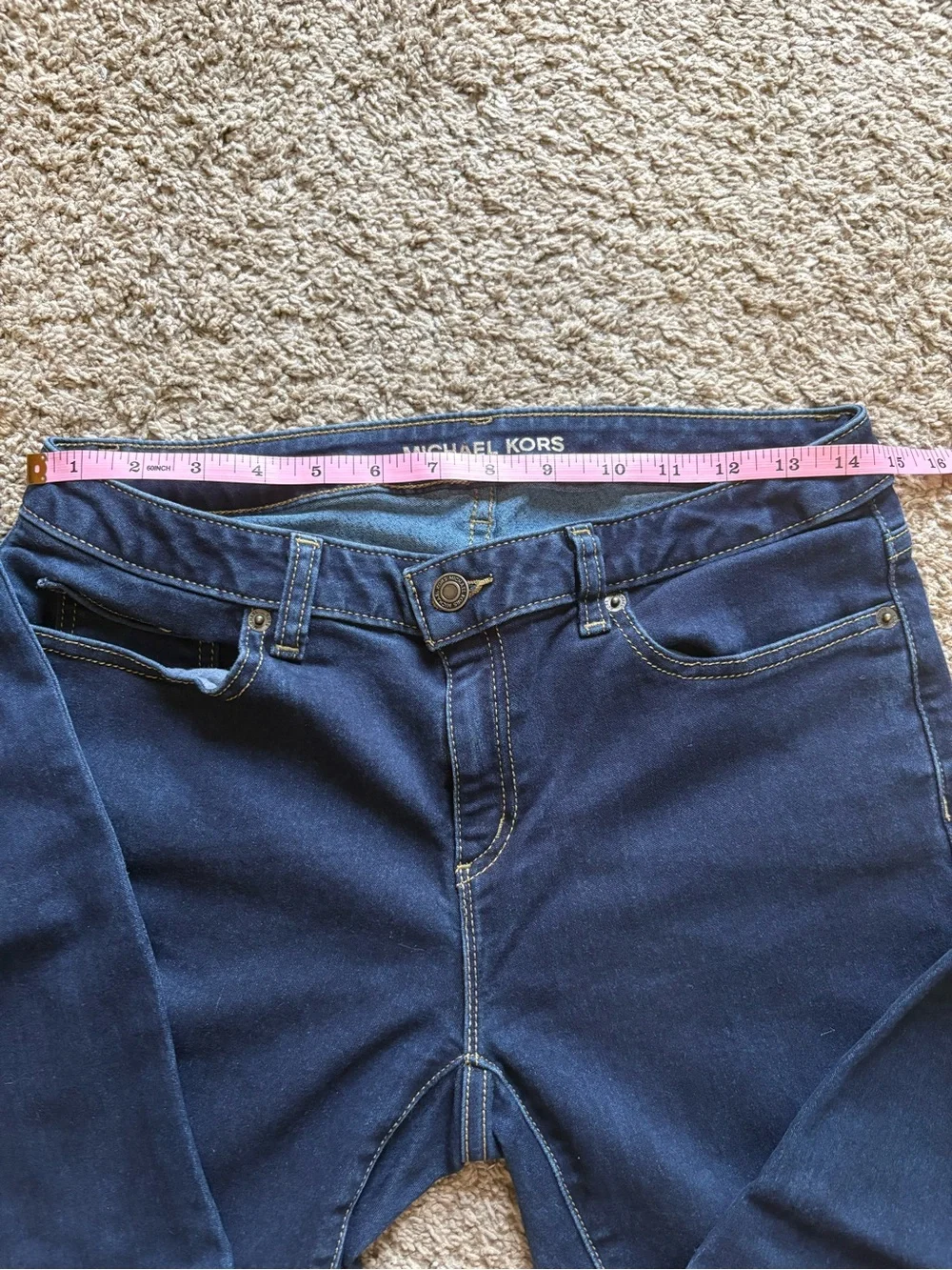 Michael Kors Navy Skinny Jeans